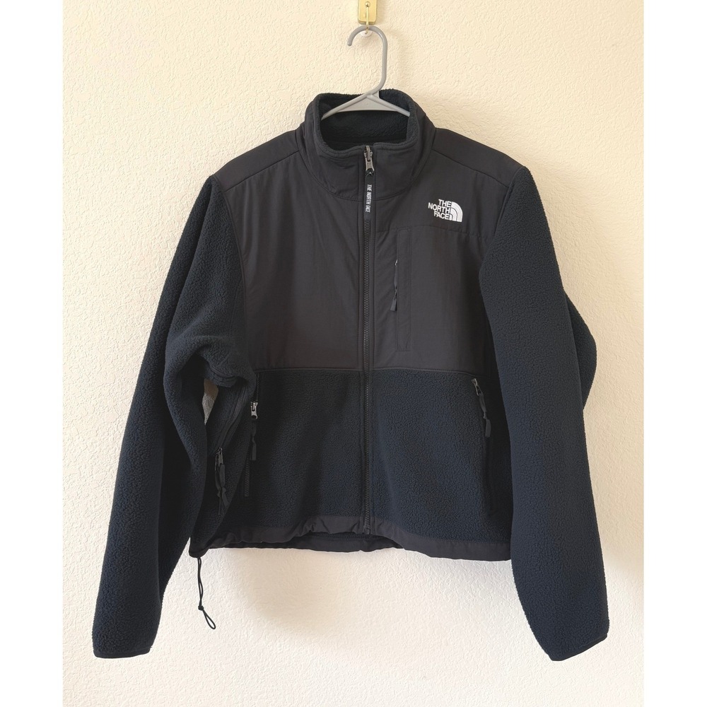The North Face Denali Cropped Fleece Jacket Black NF0A88YR Large Gorpcore